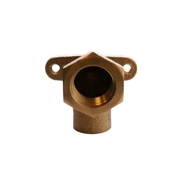 Jones Stephens 3/4in. FIP x 3/4in. FSWT 90 Degree Cast Brass Drop Ear Elbow B55104LF - main